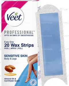 Veet Professional Sensitive Skin Wax Strips 20