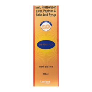 HB FORD PLUS Orange Flavour Syrup 300ml