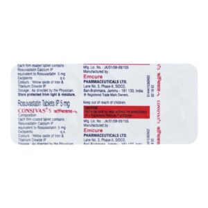 Consivas 5mg Tablet 10'S