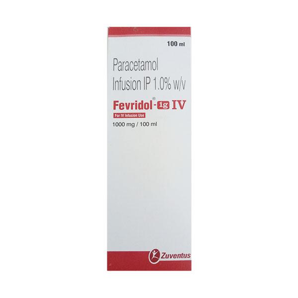 Fevridol 1gm IV Infusion 100ml