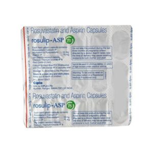 Rosulip Asp 75 Capsule 15'S