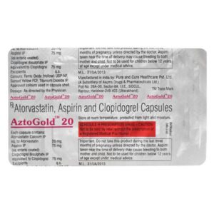 Aztogold 20mg Capsule 10'S