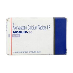 Modlip 20mg Tablet 15'S