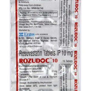 Rozudoc 10mg Tablet 15'S