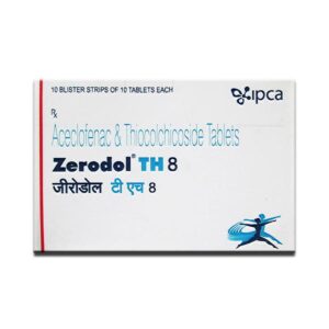 ZERODOL TH 8MG TAB  10`S