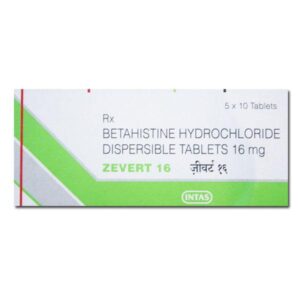 ZEVERT 16MG TAB 10`S