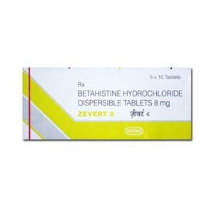 ZEVERT MD 8MG TAB 10`S