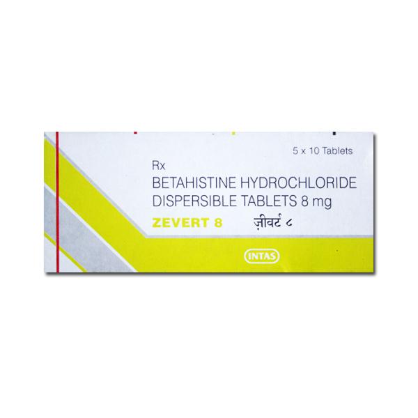 ZEVERT MD 8MG TAB 10`S