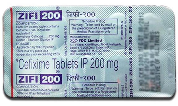 ZIFI 200MG TAB 10`S