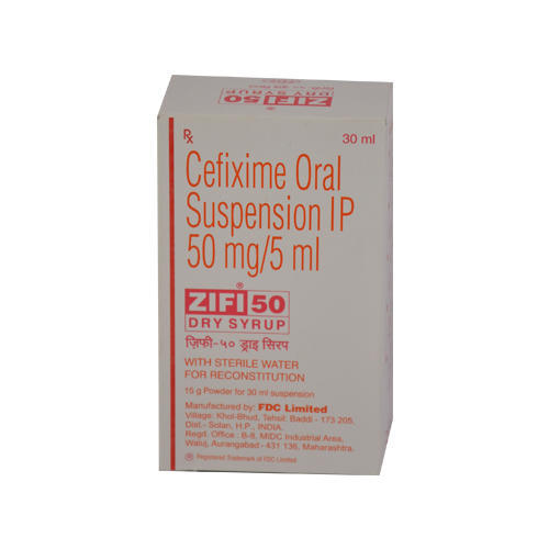 ZIFI 50MG 30ML DRY SYP