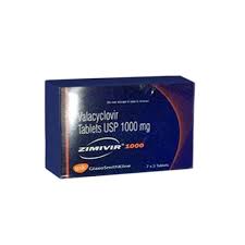 ZIMIVIR 1000MG TAB  3`S