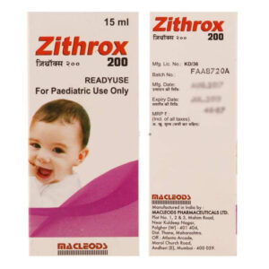 ZITHROX  200MG 15ML  SYP