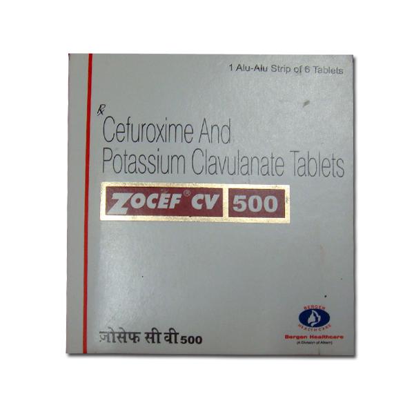 ZOCEF CV 500MG TAB 10`S