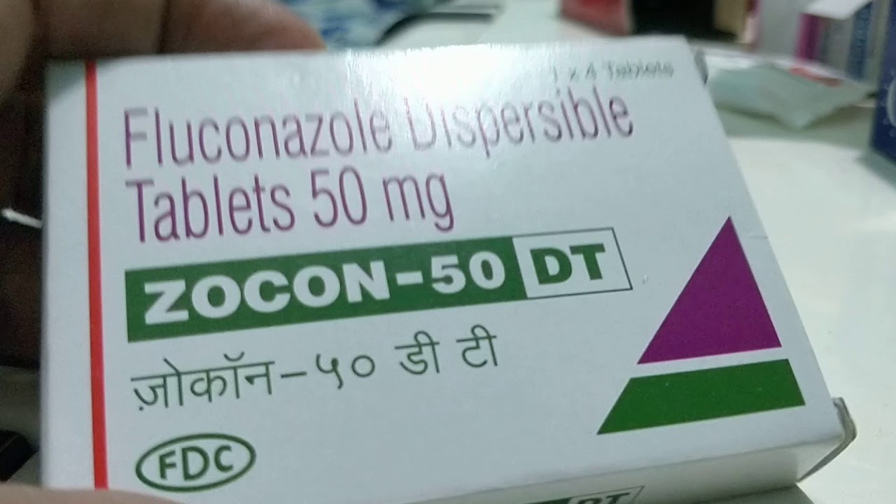 ZOCON 50MG DT TAB 4`S