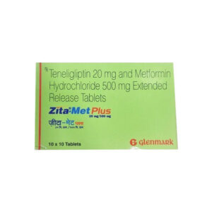 ZITA MET PLUS 20/500MG TAB 15`S