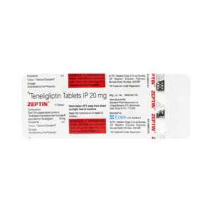 ZEPTIN 20MG TAB 10`S
