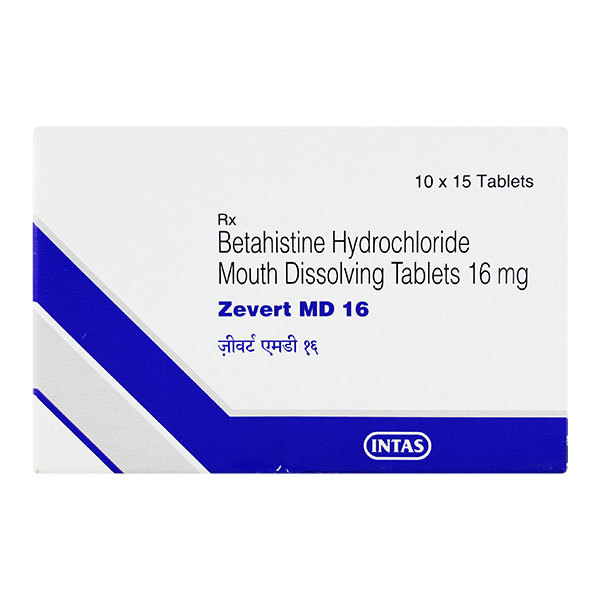 ZEVERT MD 16MG TAB 15`S