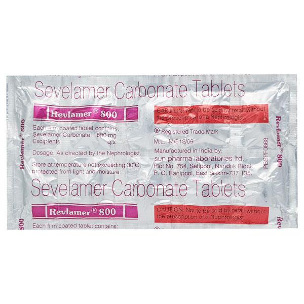 Revlamer 800mg Tablet 10'S