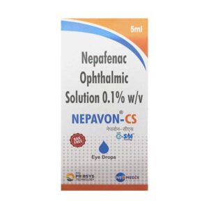 NEPAVON CS BAK Free Eye Drops 5ml