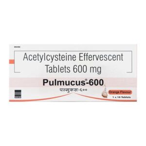 PULMUCUS 600 ORANGE FLAVOUR Effervescent Tablet 10's