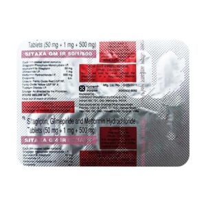 SITAXA GM IR 50/1/500 Tablet 10's
