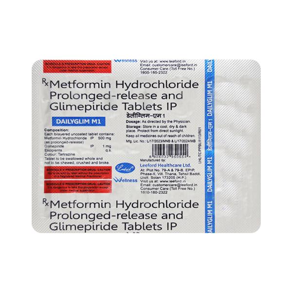 DAILYGLIM M1 Tablet 10's