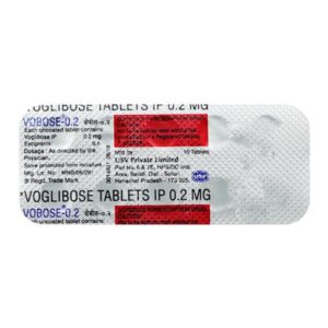 Vobose 0.2mg Tablet 10'S