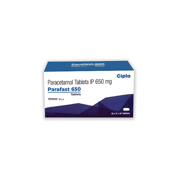 PARAFAST 650 Tablet 10's