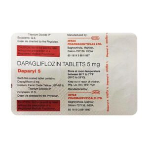 DAPARYL 5 Tablet 15's