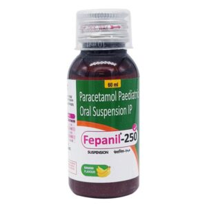 Fepanil 250 Banana Flavour Suspension 60ml