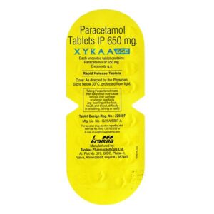 XYKAA 650 Tablet 15's