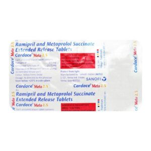 Cardace Meto 2.5 Tablet 10'S