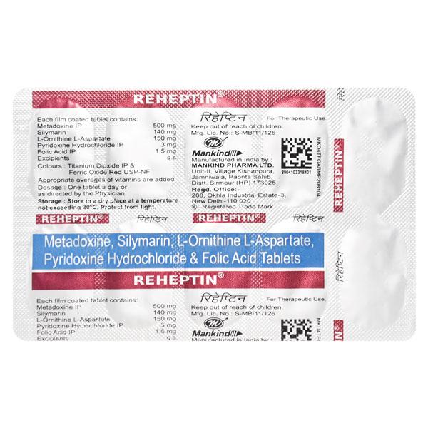 Reheptin Tablet 10'S