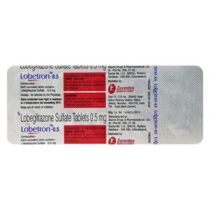 LOBETRON 0.5 Tablet 10's
