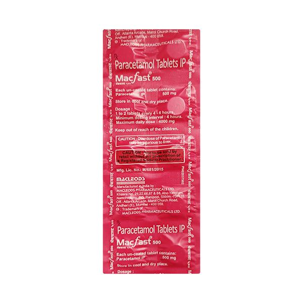MACFAST 500mg Tablet 10's (se)