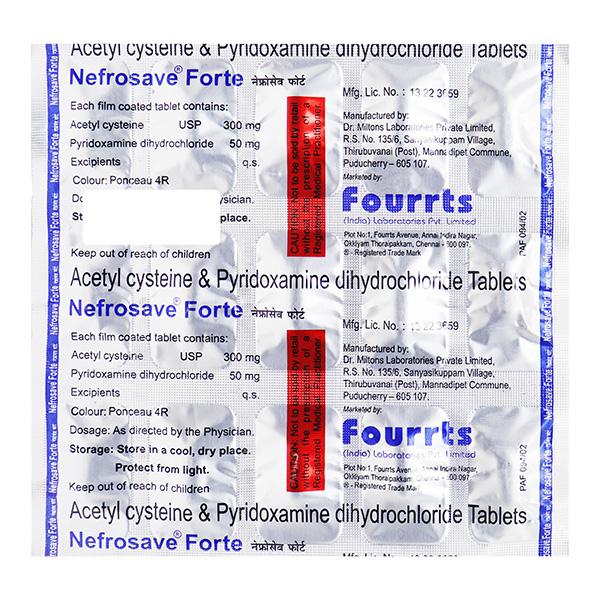Nefrosave Forte Tablet 15'S