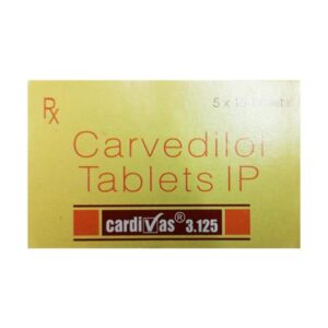 CARDIVAS 3.125 Tablet 15's