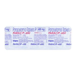 PARACIP 650mg Tablet 10's (se)