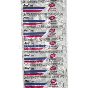 Alex Cough Ginger Lemon Flavour Lozenge 10'S