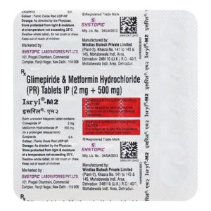 Isryl M 2Mg Tablet 15's