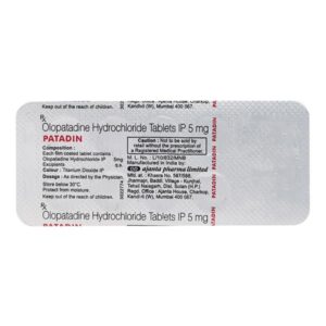 Patadin 5mg Tablet 10'S