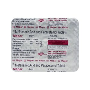 Mepar Tablet 10'S