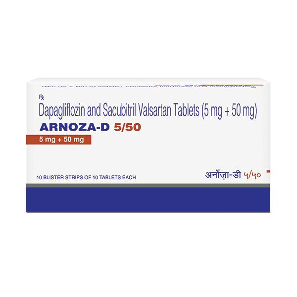 ARNOZA D 5/50 Tablet 10's