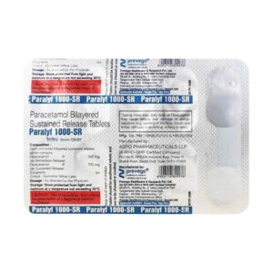 PARALYF 1000 SR Tablet 10's